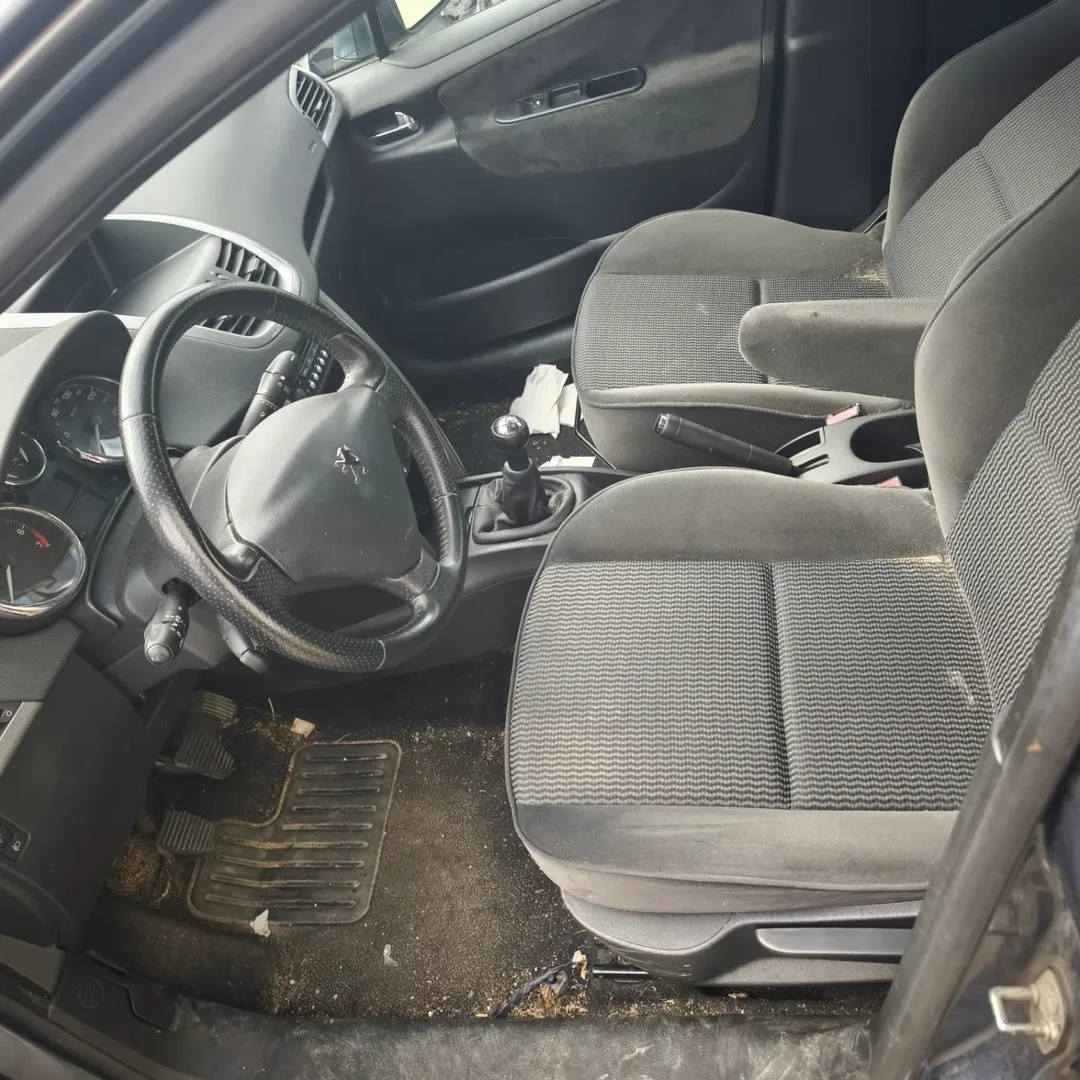 Avant nettoyage - Intérieur Peugeot